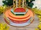 Christmas Parachute Tower. Animated Christmas Village Christmas Carousel